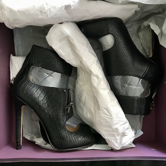 NIB Enzo Angiolini Nyambi zip heel 4M - Picture 12 of 12